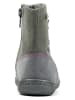 Richter Shoes Leder-Winterboots in Grau