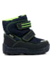 Richter Shoes Winterboots in Dunkelblau/ Grün