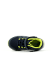 Richter Shoes Botki w kolorze granatowo-żółtym