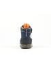 Richter Shoes Botki zimowe w kolorze granatowo-pomarańczowym
