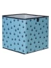 lamino 2-delige set: boxen lichtblauw/donkerblauw - (B)33 x (H)33 x (D)33 cm