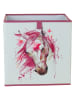 lamino 2er-Set: Boxen in Creme/ Pink - (B)33 x (H)33 x (T)33 cm
