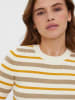 Vero Moda Koszulka "Anita" w kolorze szaro-kremowym