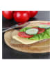 Chefware Deska w kolorze brązowym do krojenia - Ø 25 cm