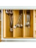 Chefware Besteckkasten in Hellbraun - (B)48 x (H)5,3 x (T)37 cm