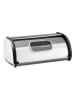 Chefware Roestvrijstalen broodtrommel - (B)35,5 x (H)14,5 x (D)23 cm
