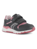 Geox Sneakers "Pyrip" antraciet/lichtroze