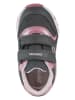 Geox Sneakers "Pyrip" antraciet/lichtroze