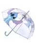 Cerda Kinderschirm "Stitch" in Transparent/ Blau - Ø 89 cm
