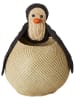Rice Körbchen "Penguin" in Beige - (B)40 x (H)53 x (T)35 cm
