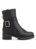 TRAVELIN' Leder-Boots "Gyre" in Schwarz - Weite S