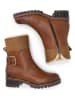 TRAVELIN' Leren boots "Gyre" cognackleurig - Weite S