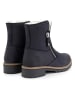 TRAVELIN' Leder-Boots "Vartae" in Dunkelblau