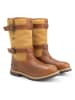 TRAVELIN' Leder-Stiefel "Sweden" in Cognac