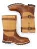 TRAVELIN' Leder-Boots "Sweden" in Cognac