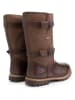 TRAVELIN' Leder-Boots "Sweden" in Braun