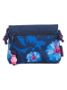 Satch Kopertówka "Waikiki Blue" w kolorze granatowo-różowym - 18 x 14 x 4 cm