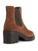 Geox Leren chelseaboots "Damiana" lichtbruin