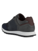 Geox Sneakers "Ponente" antraciet/zwart
