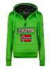 Geographical Norway Hoodie "Gymclass" in Grün