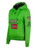 Geographical Norway Hoodie "Gymclass" in Grün