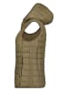 Geographical Norway Kamizelka pikowana "Vatika" w kolorze khaki