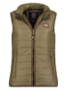 Geographical Norway Kamizelka pikowana "Vatika Basic" w kolorze khaki