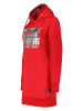 Geographical Norway Sukienka dresowa w kolorze czerwonym