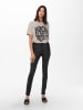 JDY Kunstleren broek "New Thunder" zwart