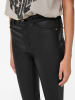 JDY Kunstleren broek "New Thunder" zwart