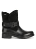 Geox Leder-Boots "Rawelle" in Schwarz