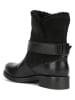 Geox Leder-Boots "Rawelle" in Schwarz