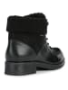 Geox Leder-Boots "Rawelle" in Schwarz