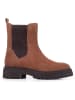 Geox Leren chelseaboots "Iridea" bruin