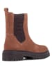 Geox Leren chelseaboots "Iridea" bruin