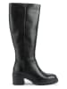 Geox Leder-Stiefel "Damiana" in Schwarz