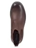 Geox Leder-Chelsea-Boots "Andalo" in Braun