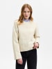 SELECTED FEMME Pullover "Fry" in Creme