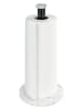 Wenko Keukenrolhouder "Marmor" wit - (H)32 x Ø 15 cm