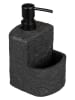 Wenko Afwasmiddeldispenser "Festival" zwart - 380 ml