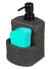 Wenko Afwasmiddeldispenser "Festival" zwart - 380 ml