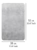 Wenko 2er-Set: Herdabdeckplatten "Beton" in Grau - (L)30 x (B)52 cm