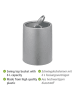 Wenko Schwingdeckeleimer "Atri" in Grau - 6 l