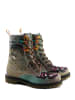 Goby Boots in Braun/ Grün