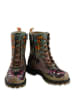 Goby Boots in Braun/ Grün
