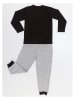 Denokids 2tlg. Outfit "Astronaut Dog" in Schwarz/ Grau