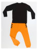 Denokids 2tlg. Outfit "Yo Tiger" in Schwarz/ Orange