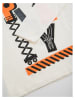Denokids 2-delige outfit "Letters" wit/zwart/oranje