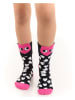 Denokids 2er-Set: Socken "Love" in Schwarz