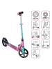 muuwmi Scooter "Aluminium 200" in Pink/ Türkis - ab 8 Jahren